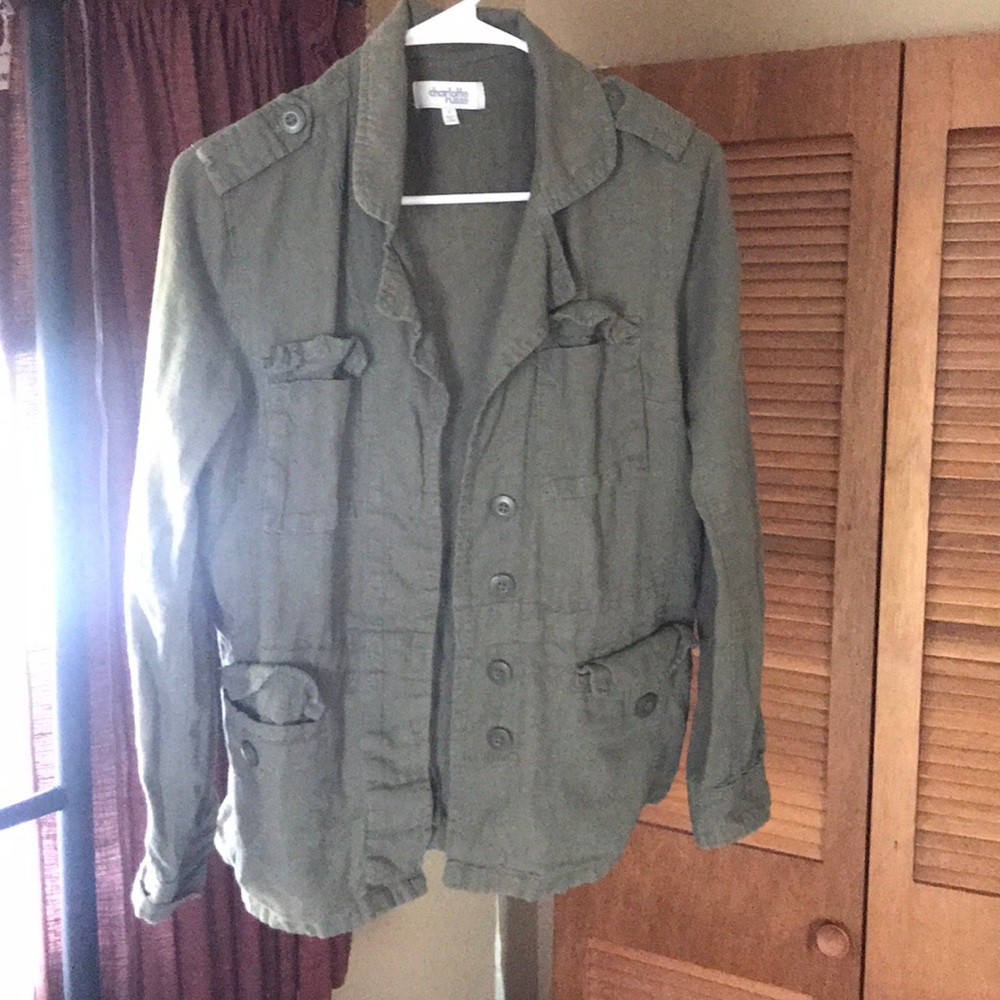 Army green jacket